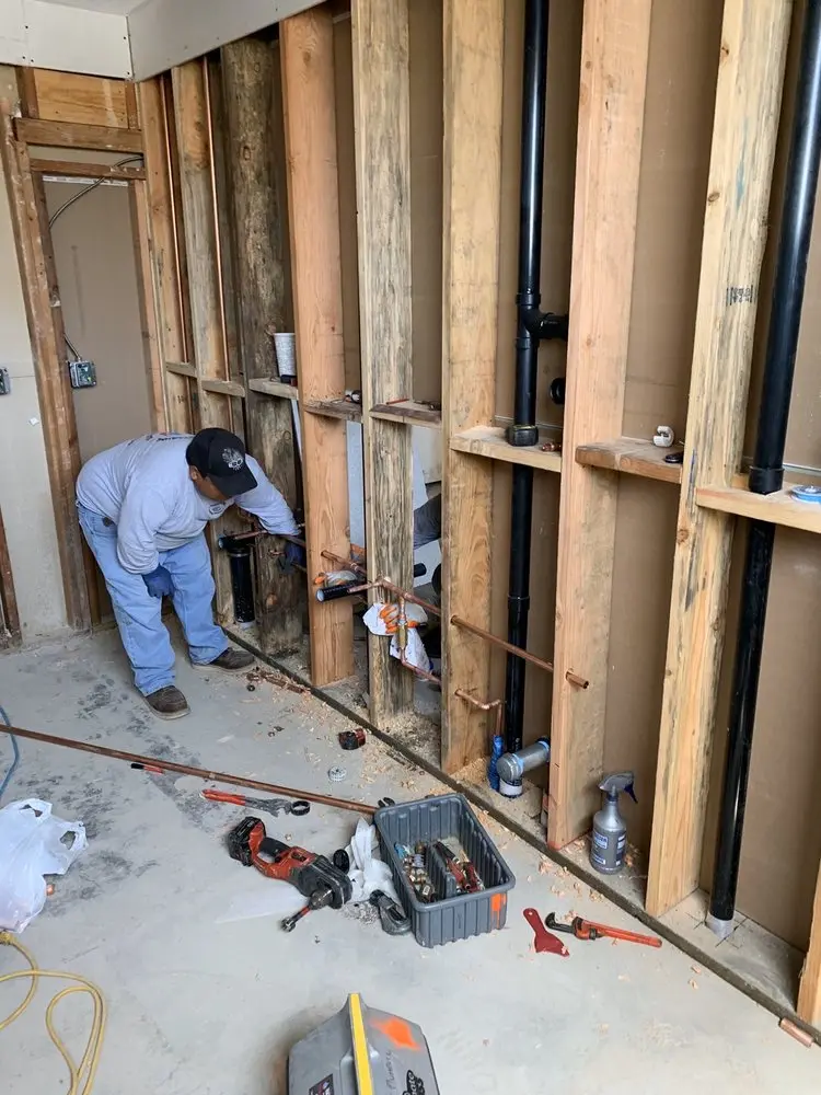 Commercial rough-in plumbing for Gas Line Repair in Palm Beach Lakes South